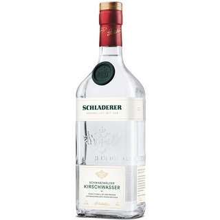 Schladerer Schwarzwälder Kirschwasser, edler Obstbrand aus dem Schwarzwald, traditionell aus Schwarzwälder Süßkirschen bester Lagen Obstbrände (1 x 700 ml)