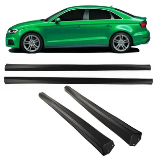 Seitenschweller Schweller Sport Look SET für Audi A3 8V Limousine (Stufenheck) ab 2016-2020