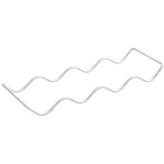 Metaltex Porta MAX. 10 Bottiglie, Bianco, 11x32x3 cm