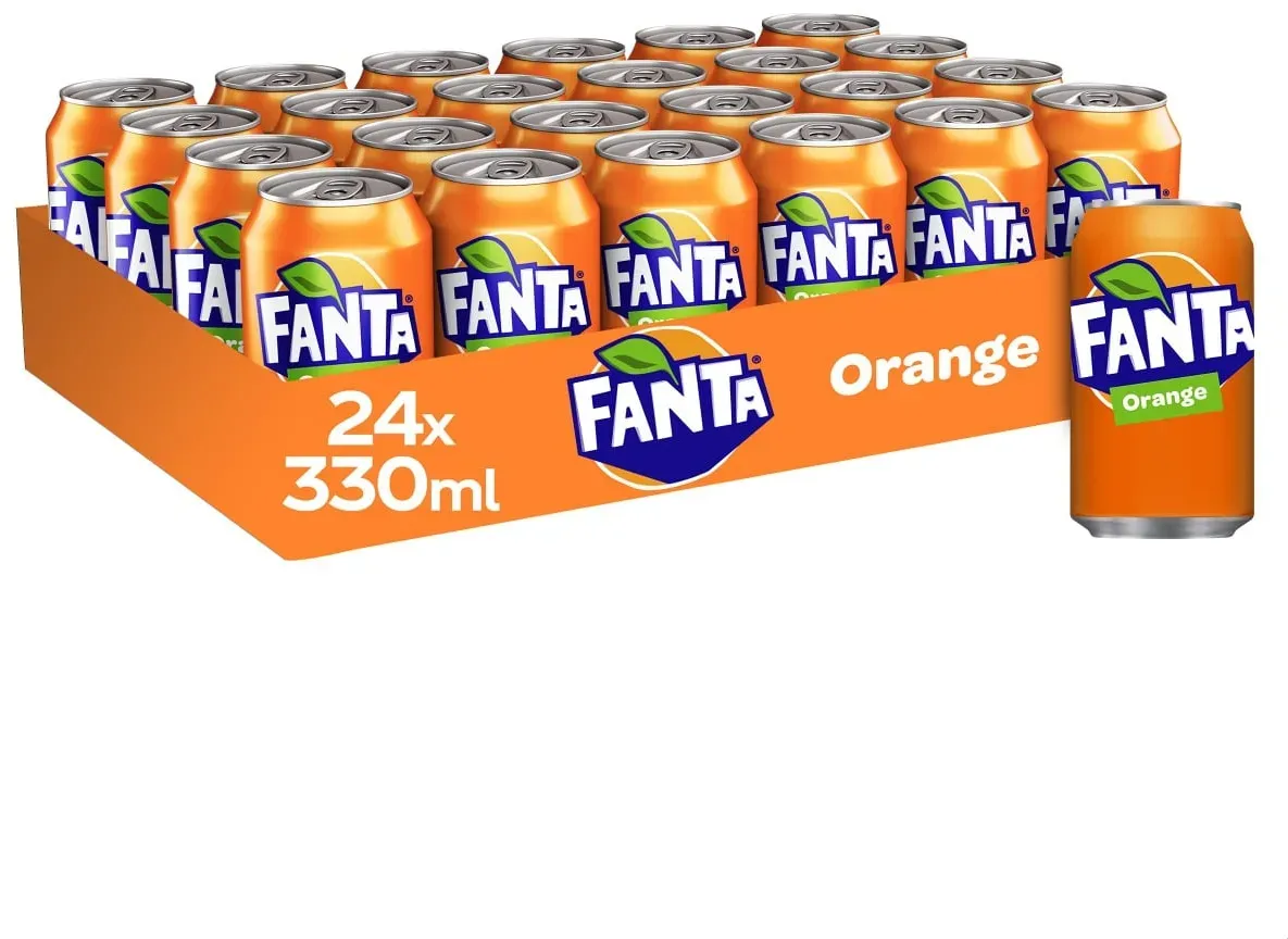 Fanta Orange 24 x 330 ml pfandfrei - 24 x 0,33 L