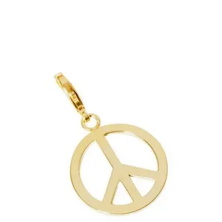 Cheeky Chain Munich Buchstabenanhänger Peace (one size, 1-tlg) goldfarben