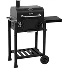 TAINO HERO Smoker klein BBQ Grillwagen Holzkohle-Grill Grillkamin Standgrill Räucherofen Grillrost