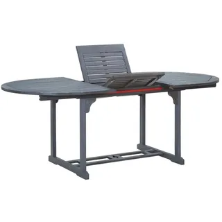 vidaXL Gartentisch 200 x 100 x 75 cm Grau