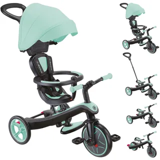 GLOBBER Explorer 4in1 Dreirad Laufrad, Farbe: Mint