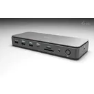 i-tec Thunderbolt 4 Dock Gen3 - 8K/4K, 2x DP, 1x 2.5 GBit LAN, 4x USB-A (5 Gbps), 1x USB-A 2.0, 1x USB-C, SD/FC, 92W PD, 140W USB-C Netzteil