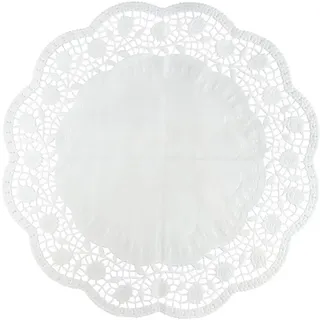 Zenker 15 Tortendeckchen 35 cm in weiß