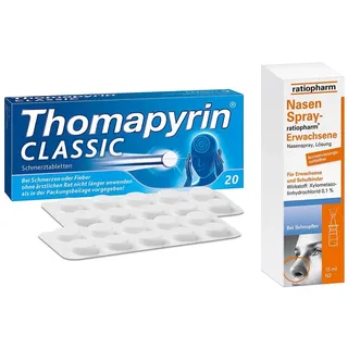 None Thomapyrin Classic (20stk) und Nasenspray (15ml)