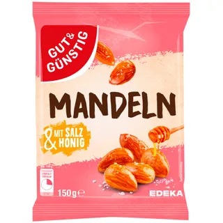 Gut&Günstig Mandeln salz & honig 150,0 g