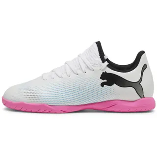 IT Jr. puma white/puma black/poison pink 28