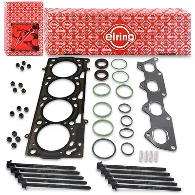 Elring Dichtungssatz Zylinderkopf + Schraubensatz [Hersteller-Nr. 40669143] für Seat, VW, Skoda, Audi