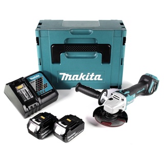 Makita DGA511RFJ inkl. 2 x 3,0 Ah + Macpac