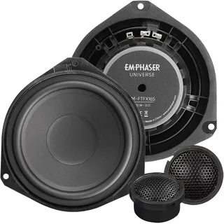 Emphaser EM-FTFX165 – 16.5 cm 2-Wege Lautsprecherset für Fiat Fahrzeuge
