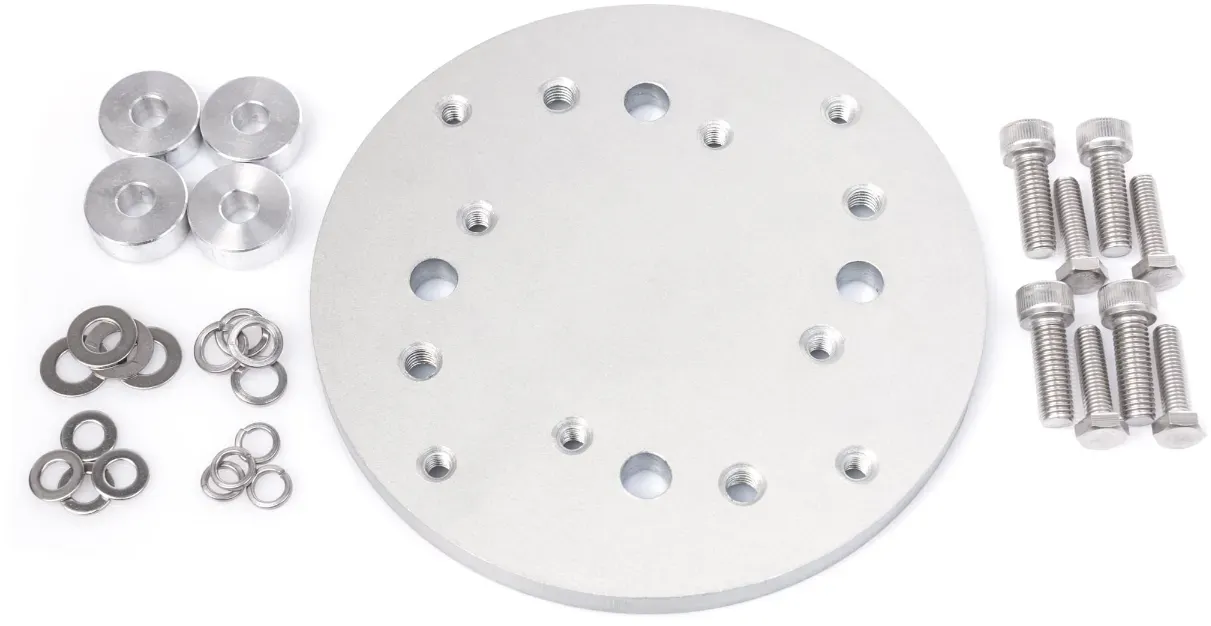Doppler Sonnenschirm Adapterplatte für Doppler und Derby Pendelschirme, passend für rollbare Granitplatte 140 kg,,