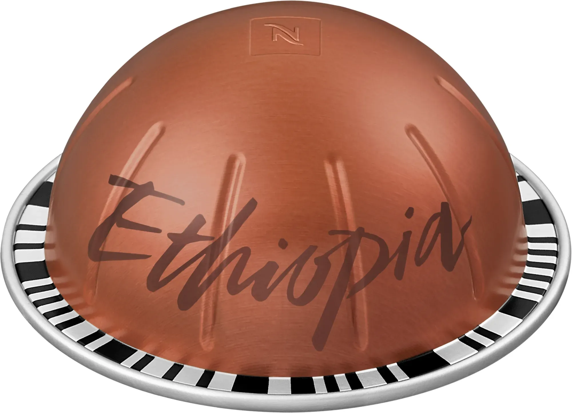Nespresso Ethiopia  Vertuo Line 10 Gran Lungo Kaffeekapseln  150 ML Blumig & zart