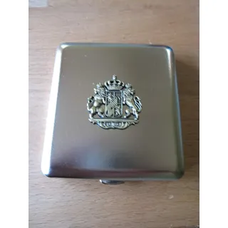 Ferromil Zigarettenetui Bayern Wappen Löwen