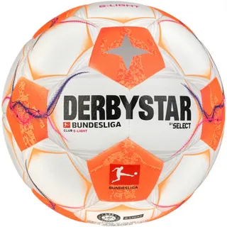 derbystar Bundesliga Club S-Light v24, 3, Weiss orange pink