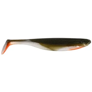 Westin Shad Teez - Gummifische schlank, Länge / Gewicht:7.5cm / 3g, Farbe:Bass Orange