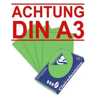A3 160 g/m2 250 Blatt maigrün