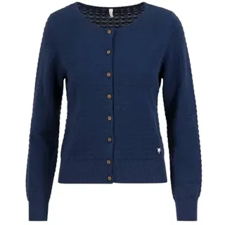 Blutsgeschwister Cardigan Save the Brave - old library blue knit XL