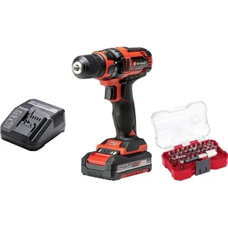 Einhell, TC-CD 18/35 Li 2476743+2936796 Akku-Bohrschrauber 18V 1.5Ah Li-Ion inkl. Akku, inkl. Ladege (Akkubetrieb)