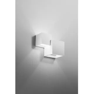 ECO-Light Wandleuchte Cepheus 2-flammig Weiß