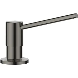 Blanco TORRE Spülmittelspender satin dark steel Passend zu allen BLANCO-Küchenarmaturen Bequem v