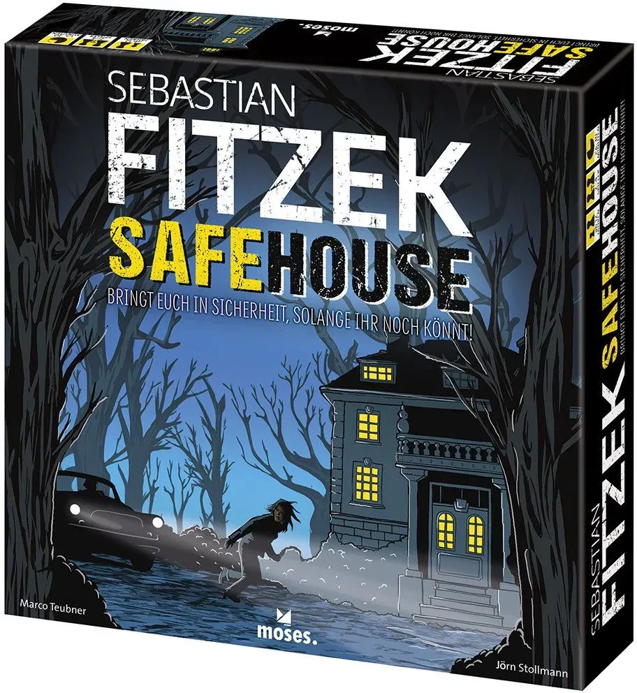 Moses Sebastian Fitzek Safehouse - Das Spiel Safe House Ein Gesellschaftsspiel von Marco Teubner 90288 bunt