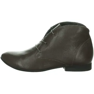 Think! Leder-Schnürschuhe in Braun - 42,5