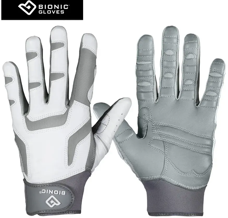 BIONIC ReliefGrip® 2.0 Golf Gloves  - Golfhandschuh Damen (1 Stück) - Weiß / Gra...