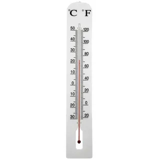 Buri Jumbo Gartenthermometer Außenthermometer 6,5 x 40 Thermometer Temperaturanzeige