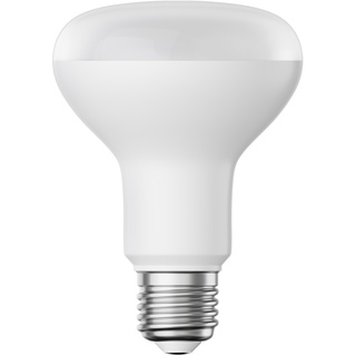 ledscom.de E27 LED Leuchtmittel, R80, warmweiß (2700 K), 10 W, 935lm, matt