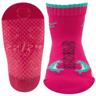 Beachies Wattsocken, Strandsocken, Schwimmsocken, Aquasocken - Delfin pink - Kinder rosa 28/30