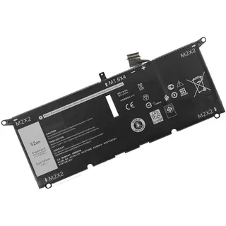WXKJSHOP Ersatz Akku kompatibel mit Dell XPS 13 9370 9380 13-9370-D1705S Series DXGH8 G8VCF P82G H754V 0H754V P82G001