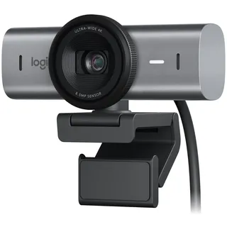 Logitech MX Brio Ultra Graphite, Webcam mit 4K für Zusammenarbeit und Streaming