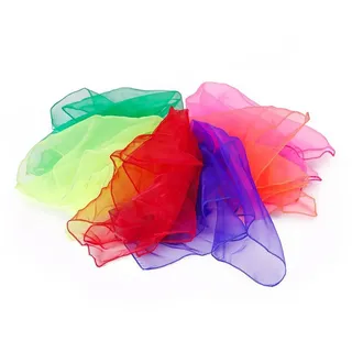 Sport-Thieme Jongliertücher-Set Nylon 65x65 cm