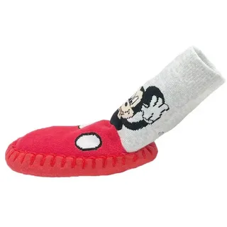 Disney Mickey Mouse Hausschuh-Socken in Mehrfarbig | Gr.: 25/26