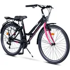 24 Zoll Alu Fahrrad Cityrad 24 Mädchen Fahrrad Rad 21G Rh 38 cm STVO