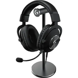 Logitech PRO X + Stand, Over-ear Gaming-Headset mit Ständer Schwarz