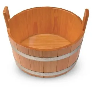 blumenberg gmbh Fußwanne aus Lärche mit transparenter Hygieneversiegelung