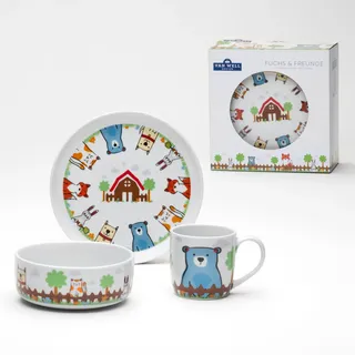 VAN WELL Kinderset Fuchs und Freunde 3er Set