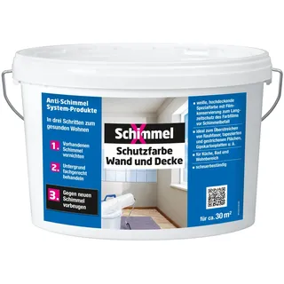 SchimmelX Schutzfarbe Wand und Decke weiß 5 l