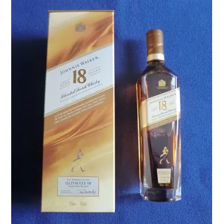 Johnnie Walker 18 Years Old Blended Scotch 40% vol 0,7 l Geschenkbox