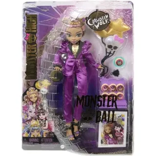 Mattel Games Monster High Clawdeen Wolf Monsterball Partykleid - Multicolor - One Size