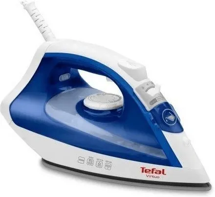 Tefal Bügeleisen Virtuo 1800 Watt Dampf Duriliumsohle Antihaft-Technologie B-...