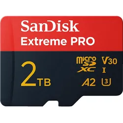 SANDISK Extreme PRO® UHS-I-Karte, Micro-SDXC Speicherkarte, 2 TB