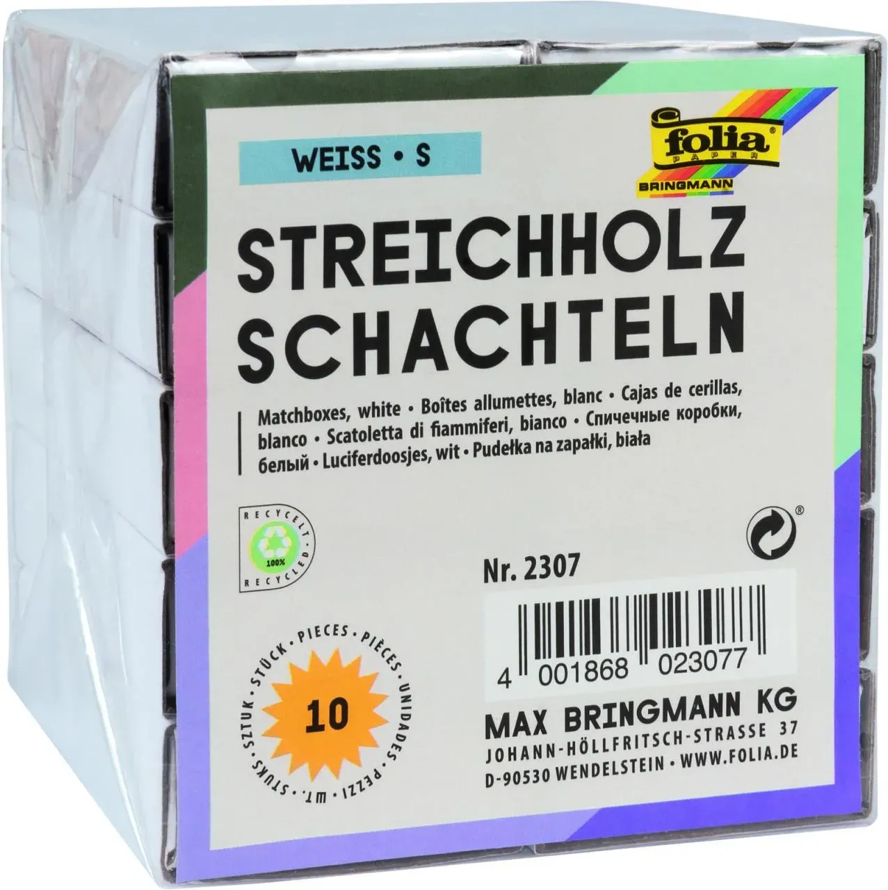 folia Bastelzubehör weiß