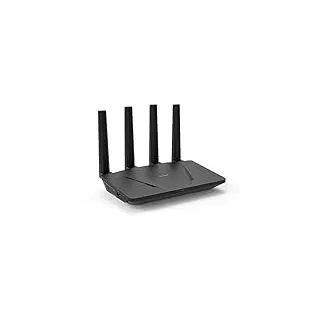GL.iNet GL-AX1800(Flint) WiFi 6 - Dual Band Gigabit Wireless Internet Router | 5 x 1G Ethernet Ports | Up to 120 Devices | Amazing OpenVpn&Wireguard Speed | WPA3 Security | MU-MIMO | 802.11ax