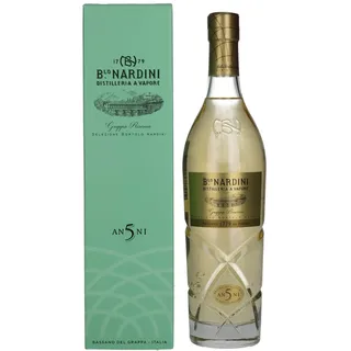Nardini Grappa Riserva 5 ANNI 42% Vol. 0,7l in Geschenkbox