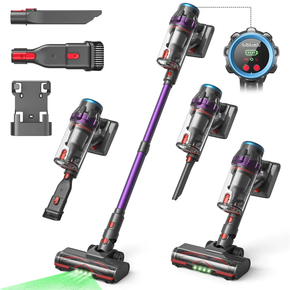 lubluelu G10/G11 – Kabellose Stielstaubsauger - EU / Violett