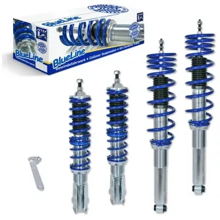BlueLine Gewindefahrwerk passend für VW Passat 35i Limo und Variant 1.6, 1.8, 2.0, 2.0 16V, 1.6TD, 1.9D, VR6 Baujahr 09.1987 - 02.1997